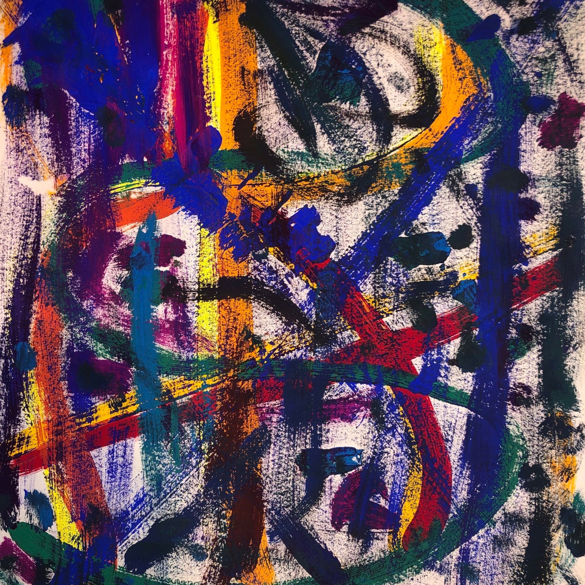 bG GALLERY - Shaina Lavine Mixed Up Acrylic on paper